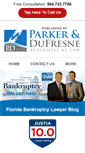 Mobile Screenshot of florida-bankruptcylawyerblog.com