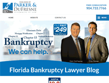 Tablet Screenshot of florida-bankruptcylawyerblog.com